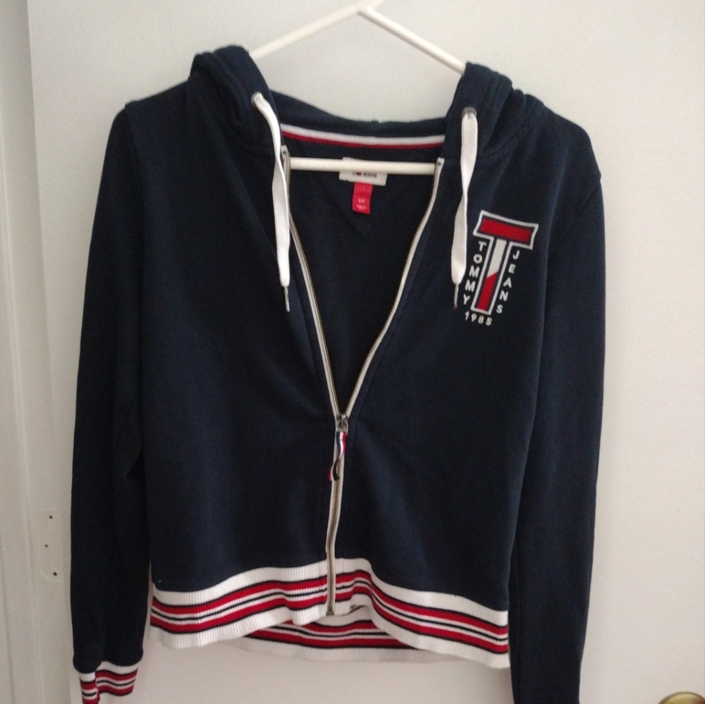 Tommy Hilfiger Hooded Jacket Small/Petite - Picture 1 of 5